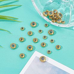 30Pcs 3 Style 202 Stainless Steel Beads&nbsp;STAS-UN0039-17