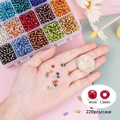 Glass Seed Beads&nbsp;SEED-PH0012-11-4mm