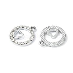 Alloy Crystal Rhinestone Pendants&nbsp;ALRI-T012-01B-P
