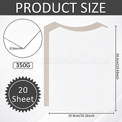 Garment Lining Cardboard Folders&nbsp;DIY-WH0308-511A