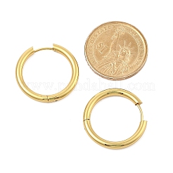 PVD Vacuum Plating 304 Stainless Steel Huggie Hoop Earrings for Women&nbsp;EJEW-F280-07I-G