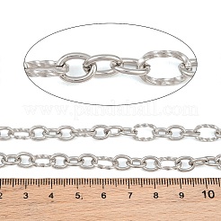 304 Stainless Steel Figaro Chains&nbsp;SA-CBA6E2D-01P