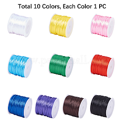 Nylon Satin Rattail Cord&nbsp;NWIR-PH0001-40B