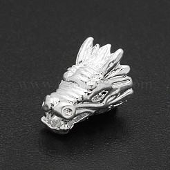 Dragon Head Alloy Beads&nbsp;PALLOY-O059-M