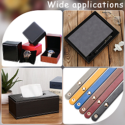 Frosted PU Leather Fabric&nbsp;DIY-WH0622-061A