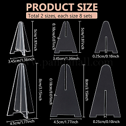 16 Sets 2 Styles Acrylic Ring Displays&nbsp;AJEW-PH0012-38