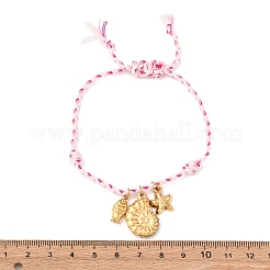 304 Stainless Steel Charm Bracelets&nbsp;BJEW-D369-02G