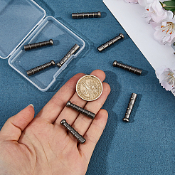 10Pcs Retro Zinc Alloy Cord Ends&nbsp;FIND-FH0017-97AS