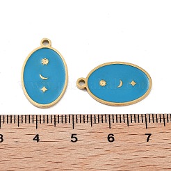 Ion Plating(IP) 316 Surgical Stainless Steel Pendants&nbsp;STAS-U014-45G