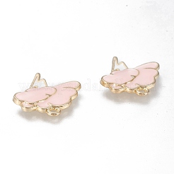 Alloy Enamel Pendants&nbsp;ENAM-M043-01G-03-RS