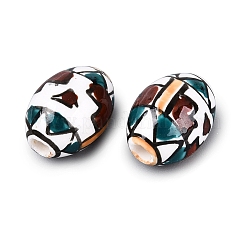 Handmade Porcelain Beads&nbsp;PORC-Q007-08A