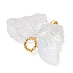 10Pcs 2 Color Clear AB Glass Pendants&nbsp;PALLOY-JF02334