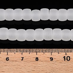 Imitation Jade Glass Beads Strands&nbsp;GLAA-N002-8mm-01