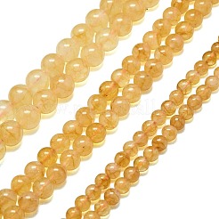 Natural Malaysia Jade Beads Strands&nbsp;G-L645-C01-8mm-15