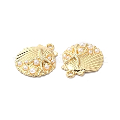 Alloy Enamel Pendants&nbsp;PALLOY-D016-14G