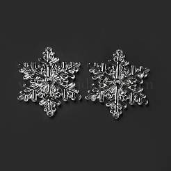 Christmas Transparent Acrylic Connector Charms&nbsp;TACR-P003-01B