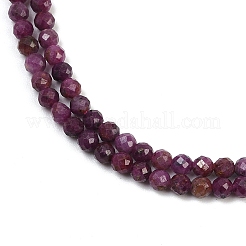 Natural Ruby Beads Strands&nbsp;G-C181-B06-02