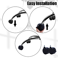 5Pcs Plastic Furniture Casters&nbsp;DIY-GA0009-35