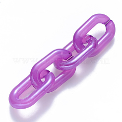 Imitation Jelly Acrylic Linking Rings&nbsp;OACR-S036-006A-F03