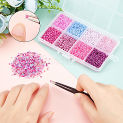 120g 8 Style Glass Seed Beads&nbsp;SEED-NB0001-32