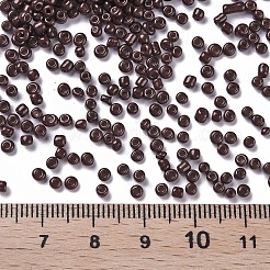 Baking Paint Glass Seed Beads&nbsp;SEED-US0003-2mm-K18