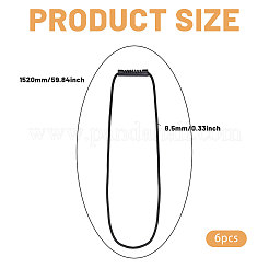ABS & Polyester Latex Heavy Duty Storage Straps&nbsp;AJEW-WH0596-858C