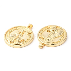 Eco-Friendly Rack Plating Brass Pendants&nbsp;KK-R143-19G