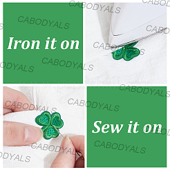 40Pcs Saint Patrick's Day Computerized Embroidery Cloth Self Adhesive Patches&nbsp;PATC-CY0001-51B