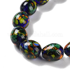 Handmade Lampwork Beads Strands&nbsp;LAMP-Q036-08A