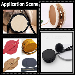 DIY PU Leather Bucket Bag Making Kits&nbsp;DIY-WH20081-056C