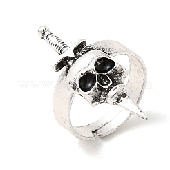 Halloween Adjustable Alloy Finger Rings&nbsp;LS-RJEW-C147-01D-AS