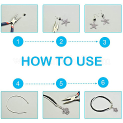 DIY Pendants Making&nbsp;DIY-PH0024-28-WH