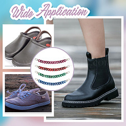 8Pcs 4 Colors Acrylic Boot Strap Chains&nbsp;FIND-GO00004