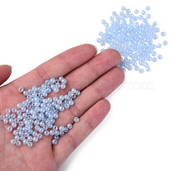 6/0 Imitation Jade Glass Seed Beads&nbsp;SEED-N004-006-13