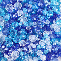 15 Strands 12 Styles Electroplate Glass Beads Strands&nbsp;EGLA-PA0001-50