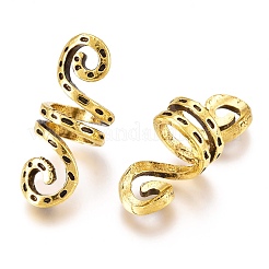 Tibetan Style Alloy Hair Coil Cuffs&nbsp;TIBE-L005-017AG