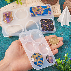 DIY Pendnats Silicone Molds&nbsp;DIY-TA0005-19