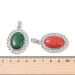 Synthetic Mixed Gemstone Pendants&nbsp;G-A226-03P-B