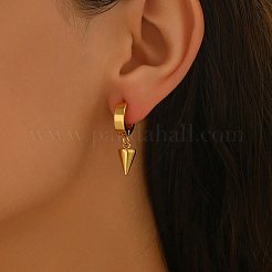 Stainless Steel Cone Hoop Earrings&nbsp;MY1932