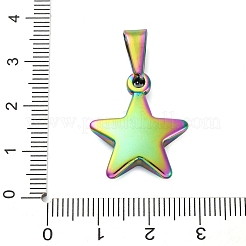 Ion Plating(IP) 304 Stainless Steel Pendants&nbsp;STAS-I135-25M