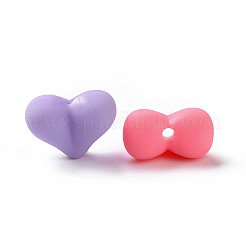 Rubberized Style Acrylic Beads&nbsp;SACR-P018-08M