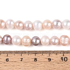 Natural Cultured Freshwater Pearl Beads Strands&nbsp;PEAR-T006-26