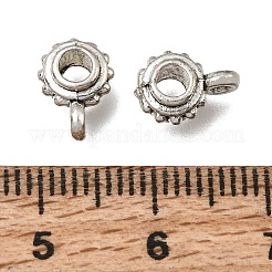 Tibetan Style Alloy Tube Bails&nbsp;FIND-Z128-10AS