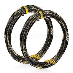 Textured Round Aluminum Craft Wire&nbsp;AW-BC0003-21A