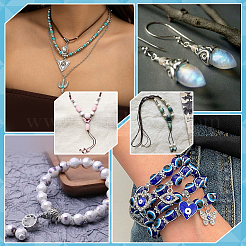 300Pcs 6 Styles DIY Beads Kits&nbsp;DIY-ME0001-12