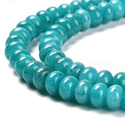 Dyed Natural White Jade Beads Strands&nbsp;G-G107-A04-01