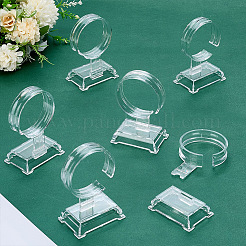 6Pcs Plastic Single Bracelet Display Stands&nbsp;BDIS-GO0001-01A