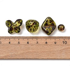 Two Tone Transparent Acrylic Beads&nbsp;OACR-Z041-16