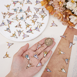 44Pcs 11 Colors Alloy Pendants&nbsp;FIND-ME0003-07
