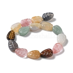 Natural & Synthetic Mixed Gemstone Beads Strands&nbsp;G-M418-A08-01